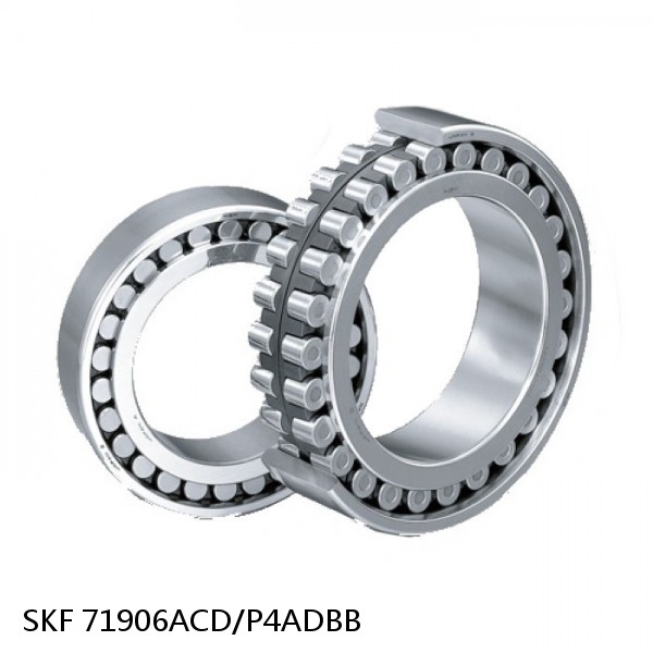 71906ACD/P4ADBB SKF Super Precision,Super Precision Bearings,Super Precision Angular Contact,71900 Series,25 Degree Contact Angle