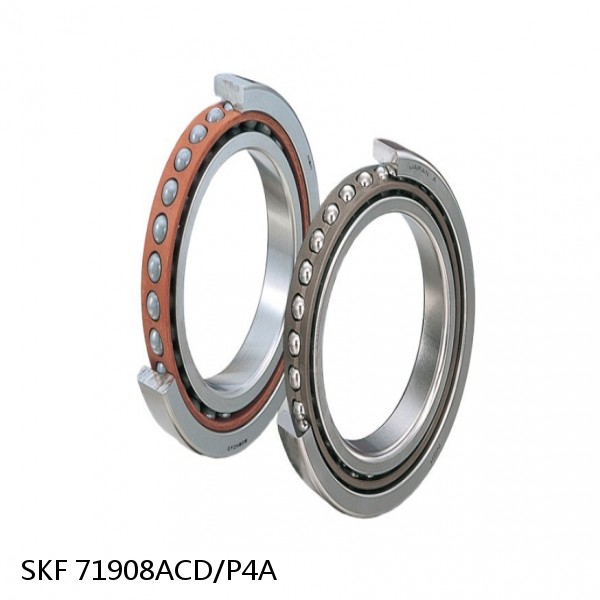 71908ACD/P4A SKF Super Precision,Super Precision Bearings,Super Precision Angular Contact,71900 Series,25 Degree Contact Angle