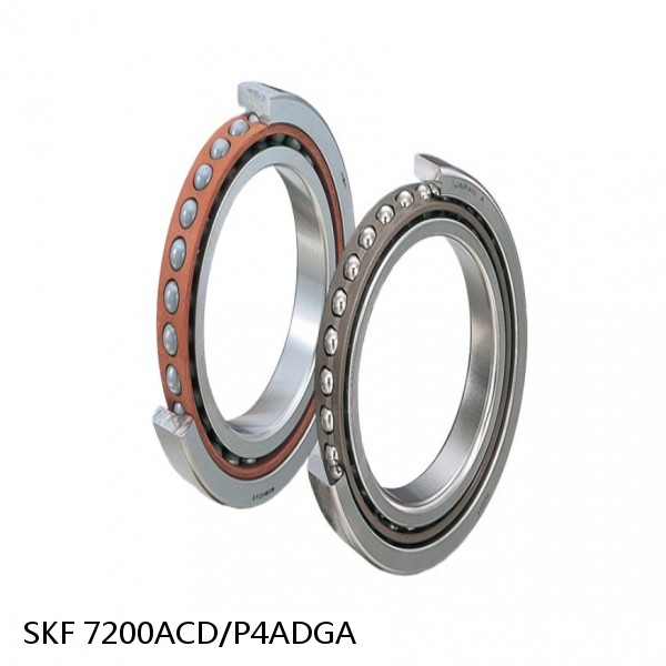 7200ACD/P4ADGA SKF Super Precision,Super Precision Bearings,Super Precision Angular Contact,7200 Series,25 Degree Contact Angle