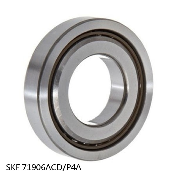 71906ACD/P4A SKF Super Precision,Super Precision Bearings,Super Precision Angular Contact,71900 Series,25 Degree Contact Angle